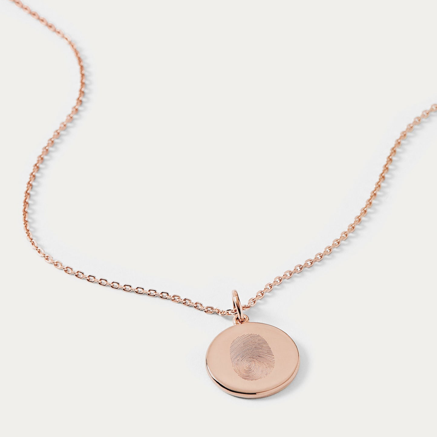 The Classic Fingerprint Necklace | Diamond Chain