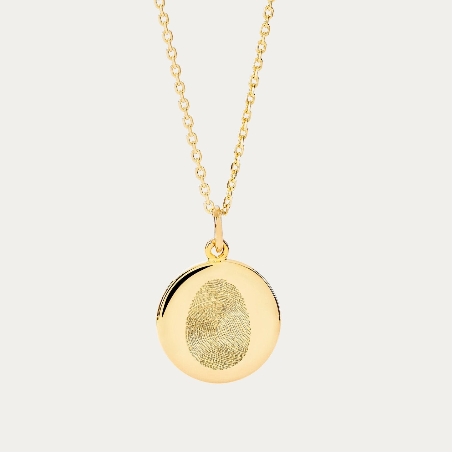 The Classic Fingerprint Necklace | Diamond Chain