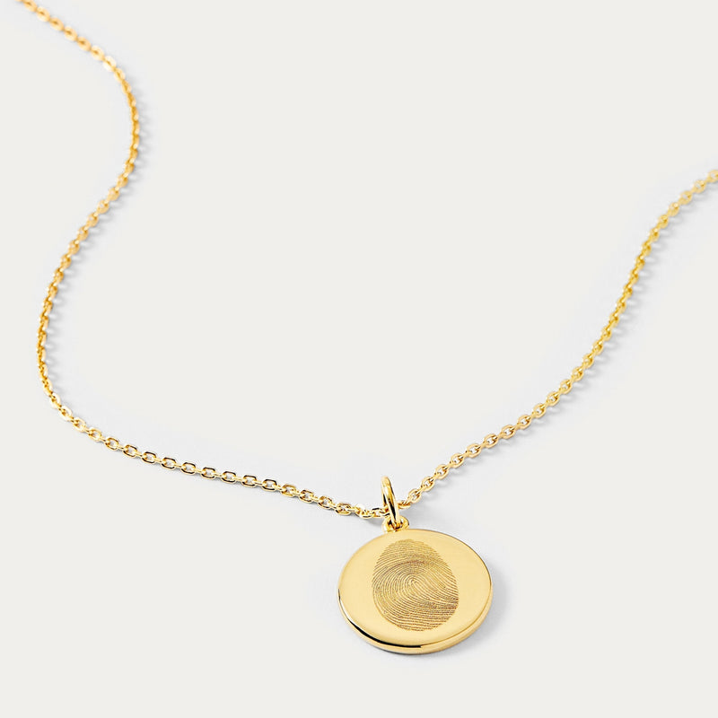 The Classic Fingerprint Necklace | Diamond Chain