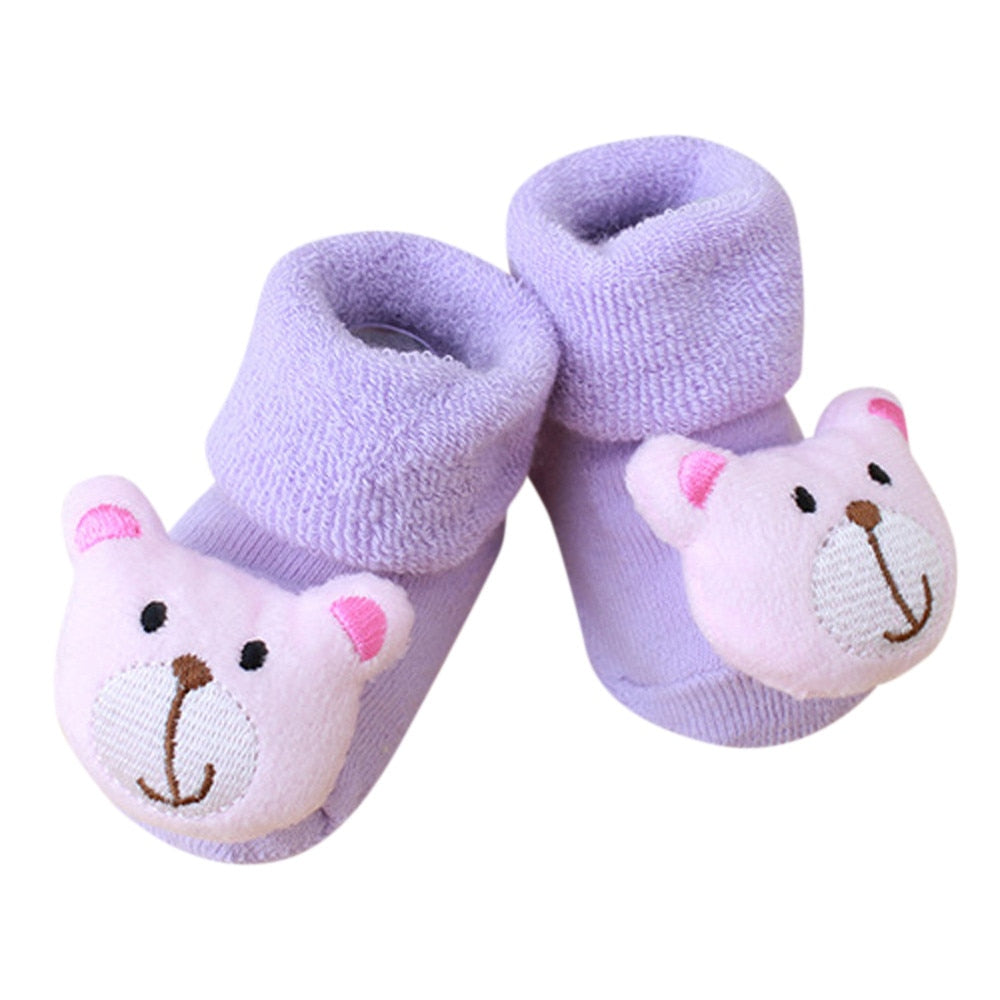 Cute Cartoon Newborn Baby Socks calcetines Kids