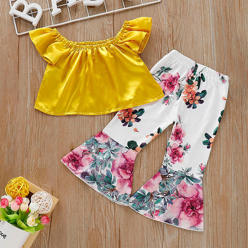 summer baby girls clothing 2Pcs set