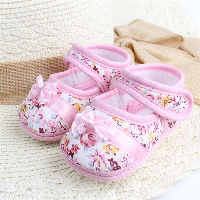 Floral Print Anti-slip Casual Shoes