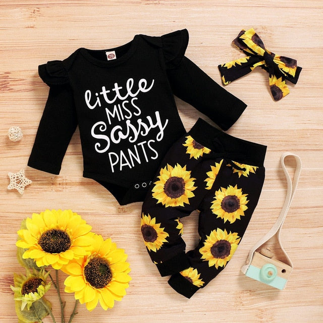 Sunflower Bodysuit Sets