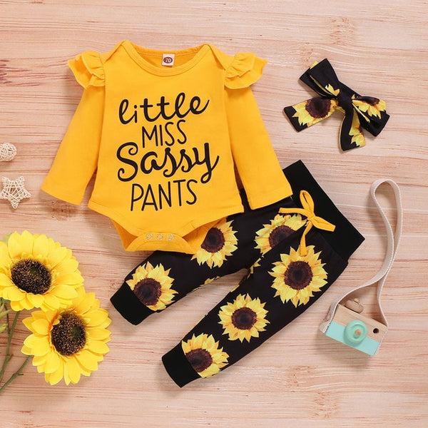 Sunflower Bodysuit Sets