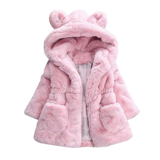 Autumn Winter Hooded Cute Coat