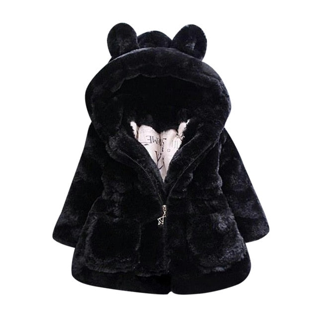 Autumn Winter Hooded Cute Coat